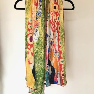 Women's Gustav Klimt Silk Scarf